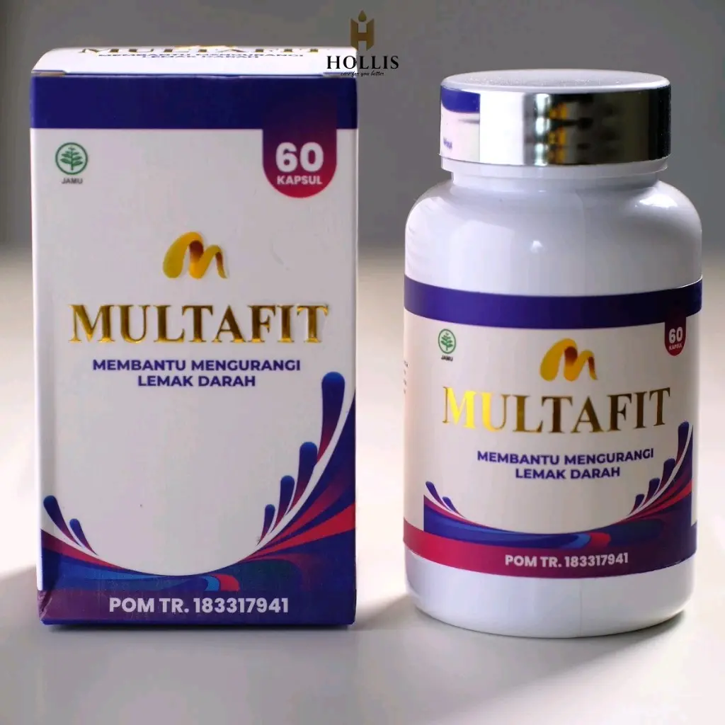 MULTAFIT Suplemen Herbal Asli Bantu Turunkan gula Darah Tinggi Stroke Dan Diabetes BPOM halal