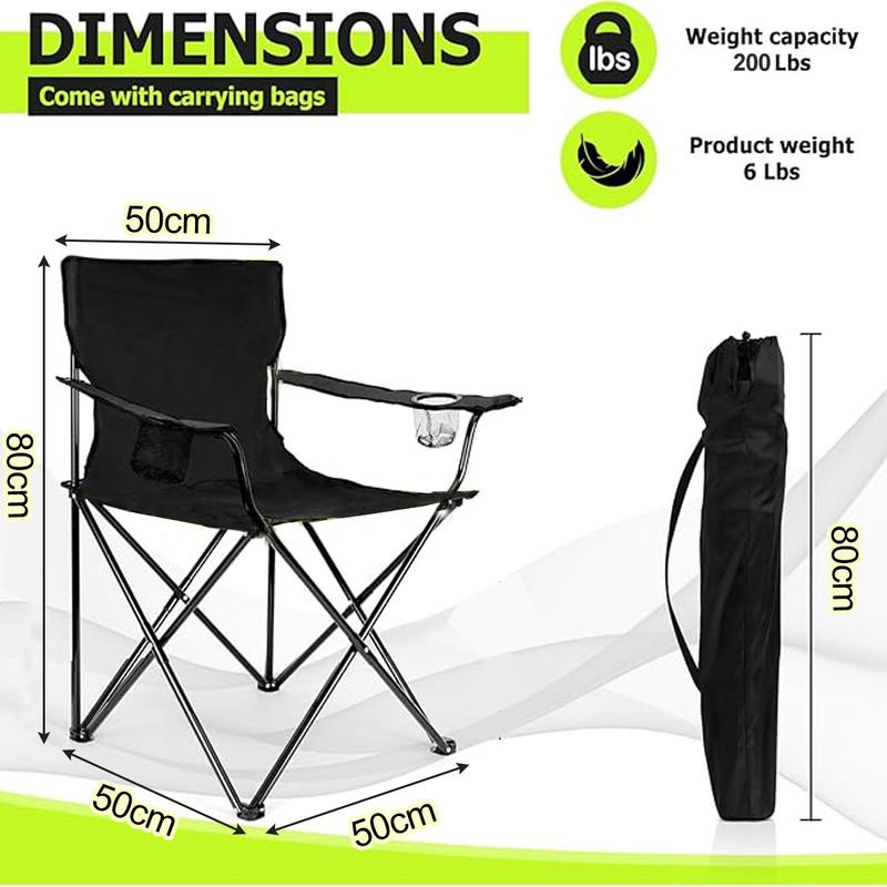 kursi lipat camping portableBahan oxford kursi camping outdoor serbagunafurnitur berkemah camping furniture folding chair 4