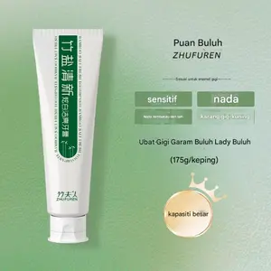 ZHUFU  Pasta gigi garam bambu segar dan putih 175g