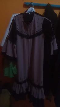 Product Review of ABAYA ELISA COUPLE MOM AND KIDS abaya hitam couple abaya turky gamis hitam abaya anak gamis couple abaya hitam Muslim Renda Mutiara Kombinasi Sifon Arab Ibu Umroh Syari Outer from a**t 0
