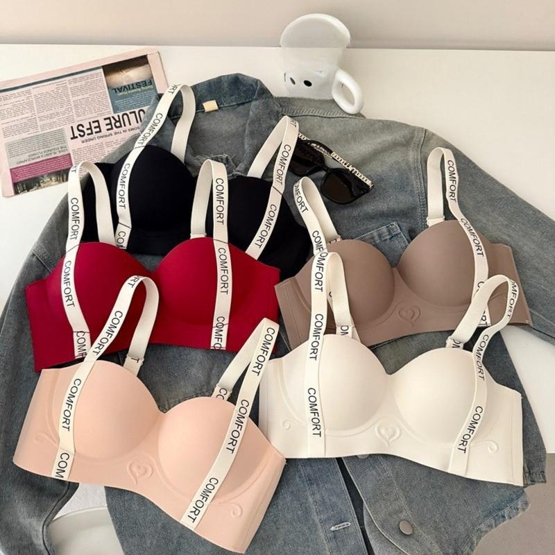 Combo 3 Áo lót nữ su đúc quả ngang không gọng nâng đẩy vòng 1 tròn đầy phối dây chữ Form to lùi size Áo ngực bản to -- KING SHOP KSA4412