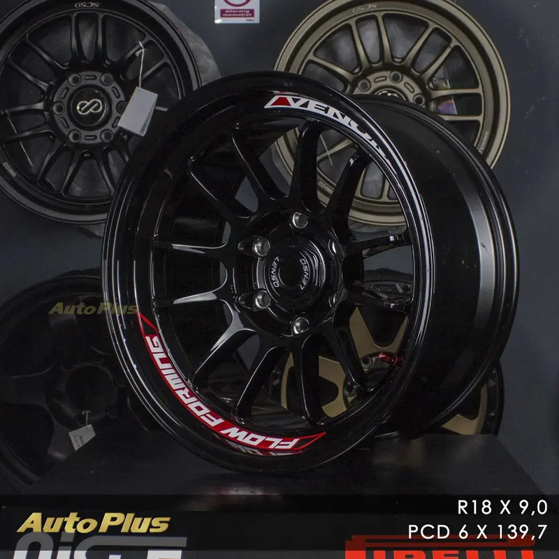 VELG MOBIL RING 18 LENSO VENOM 5, VELG LENSO VENOM PCD 6x139,7 1