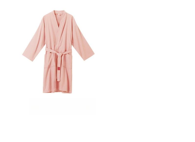 Product Introduction of Bathrobe Female Water-Absorbing Quick-Drying Hotel Beauty Salon Bathrobe Couple Nightgown 15