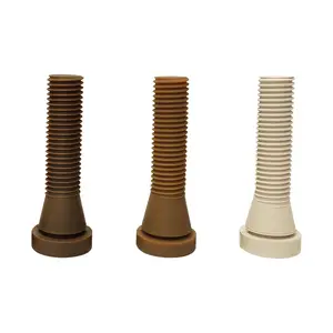 Hercules - Karet Pencabut Bulu Ayam CBA (10 pcs) Putih Coklat Kuat