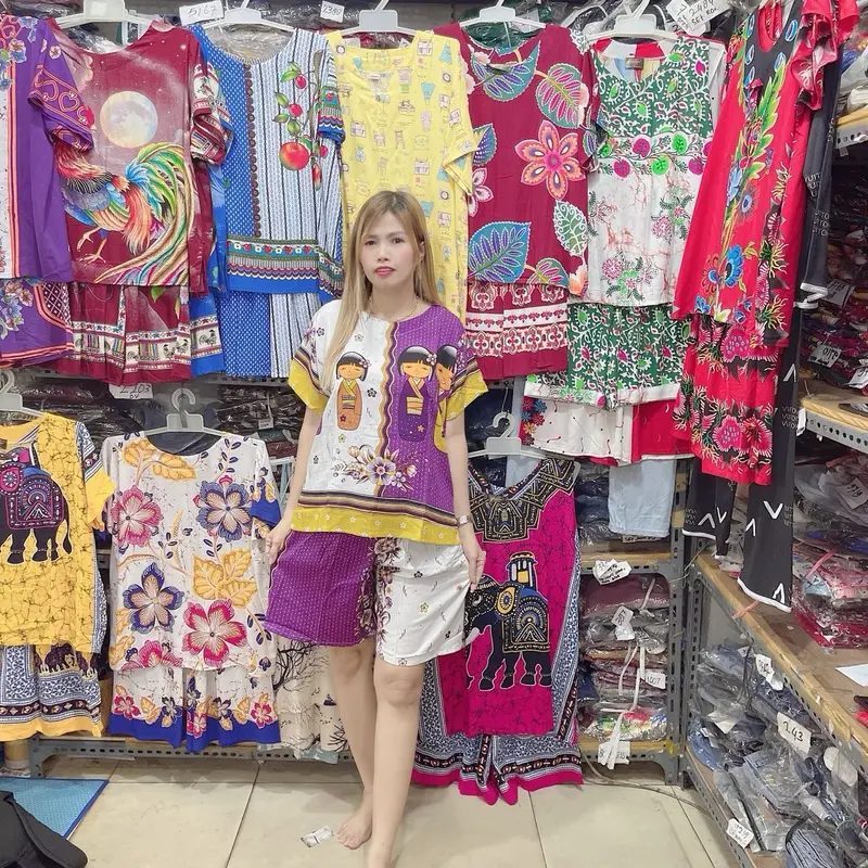 #9757 Baju tidur batik LD120 Jepang 6