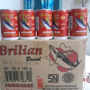 SEO sarden brilian 155 gr paket 5 kaleng