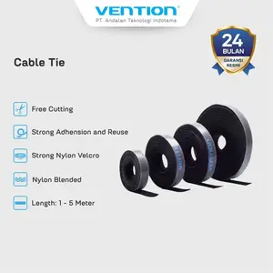 Velcro Cable Winder / Tie / Organizer 12mm Wide Black