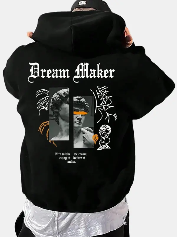 Sweater Hoodie Pria Sweater Dream maker Switer Unisexx Terlaris 0