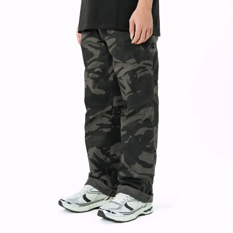 Celana Carpenter Pants Camo Thunderbear - Grozny Slim Straight Katun Panjang Casual 4