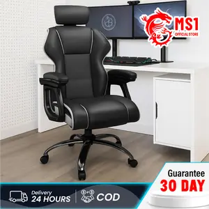 MS1 - Kursi Kantor Ergonomis Kursi Gaming Sandaran Kepala Kursi Kerja Nyaman Kursi Putar Hidrolik