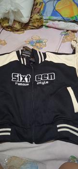 Product Review of SIXTEEN VARSITY BOMBER CROP TOP KOMBINASI BORDIR TIMBUL from t**9 3