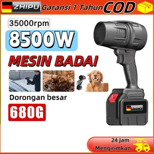 Blower Angin Mini ZHIPU 8500W Cordless Brushless Portable Baterai Tahan Lama PowerfulDorongan Besar 680G Garansi 1 Tahun COD