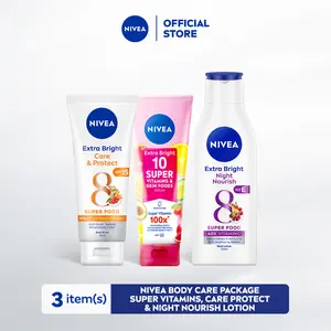 NIVEA Body Care - Super Vitamins, Care Protect & Night Nourish Lotion