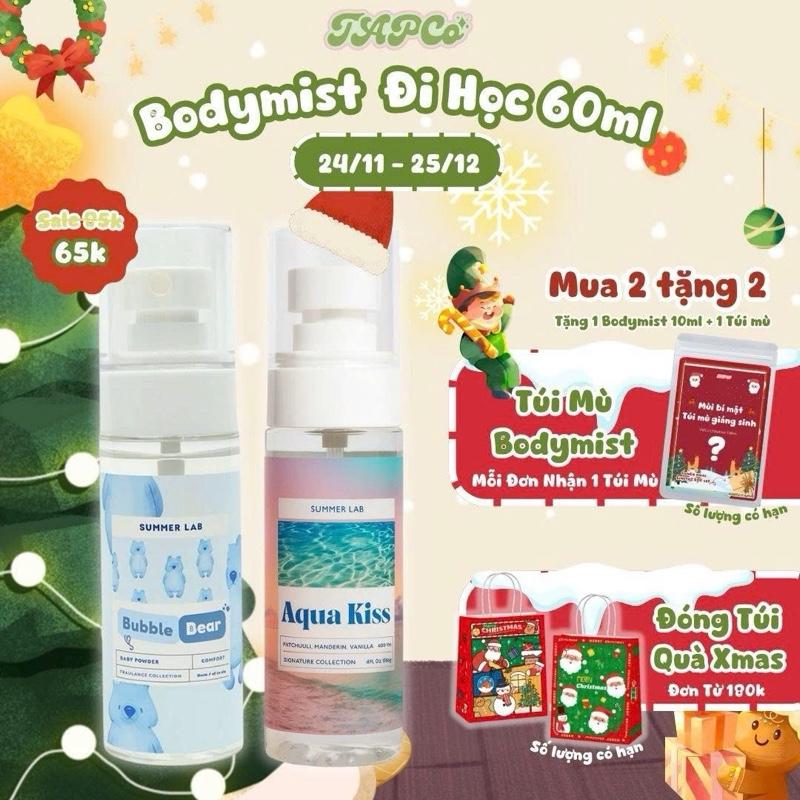 Full Mùi Bodymist Summerlab 60ml Hương Thơm Ngọt Dịu Nhẹ Nhàng Cho Nữ Cosmetic Perfume