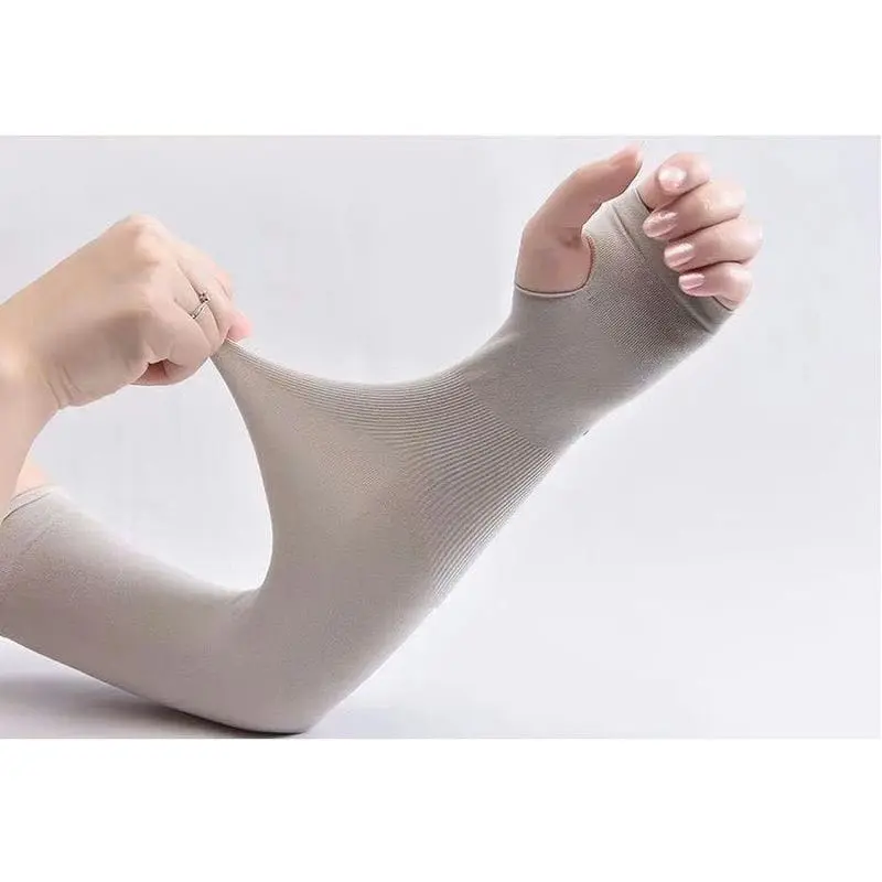Cool feeling Support Running Fishing Cycling Ski Sunscreen sleeves Sports Sleeves UV protection for the skin Multiple Colors Arms guard Sleeve Arms Sleeve