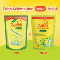 Promo [SPECIAL DEALS] Zwitsal Baby Bath Hair & Body Aloe Vera 400ml isi ...