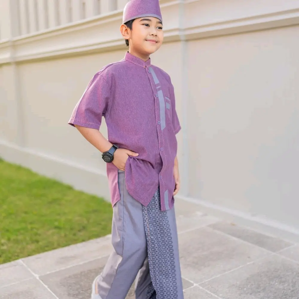 SET KOKO ANAK,SARKOCI MADINAH COLLECTION Baju Celana Muslim Katun