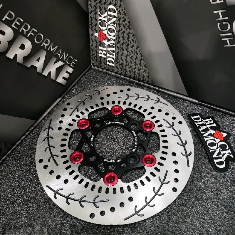 Disc Brake Piringan Cakram Depan Black Diamond Honda Stylo 160 / Vario 160 / Beat / Scoppy / Vario Ukuran 220mm 1