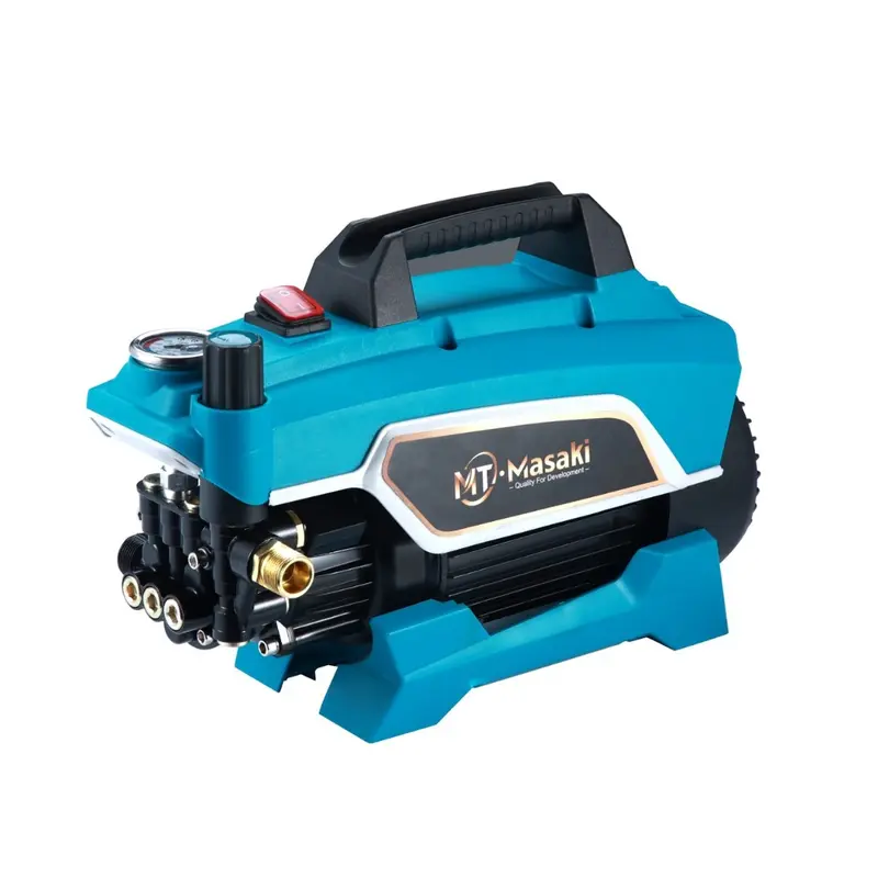 MTMASAKI Alat Cuci Jet Cleaner Tekanan Dapat Disesuaikan MT-800  Superjet Alat Steam Cuci Motor & Mobil & Lantai High Pressure washer Adjustable Pressure Car 1