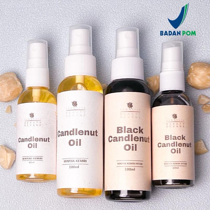 FEMMELIA by Beauty Devane Minyak Kemiri natural 60ml Melebatkan Jenggot Perawatan Rambut Rontok Dan Ketombe,menebalkan rambut peria dan wanita 2