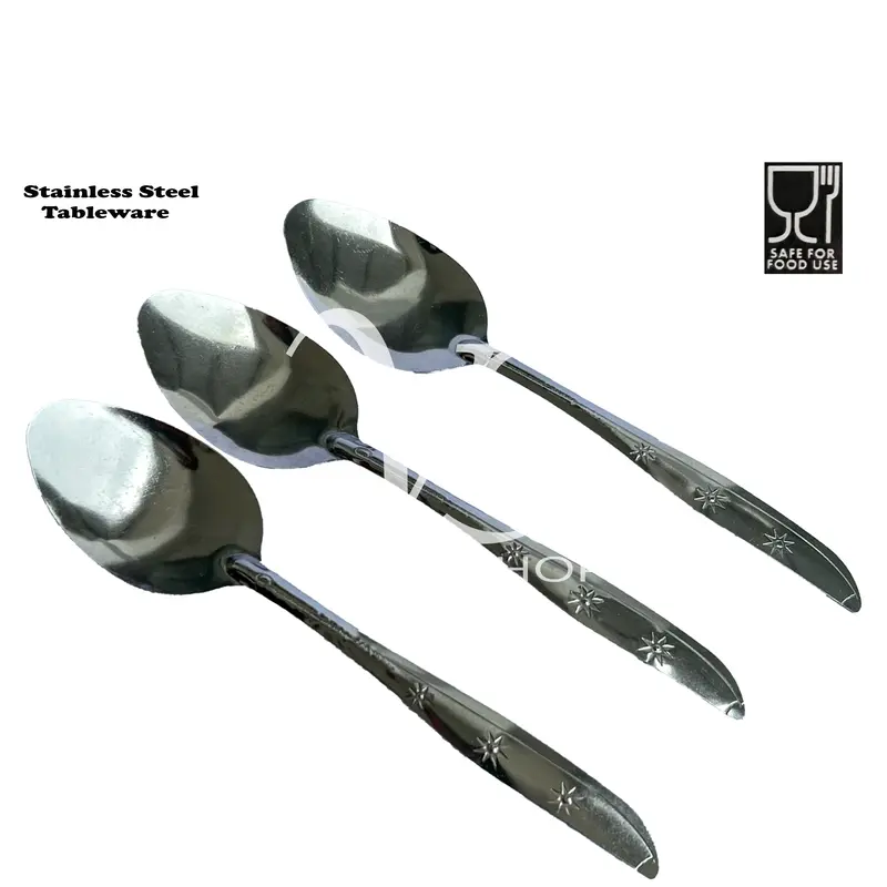Sendok Stainless / Sendok Cantik Murah 1 Lusin Isi 12 PCS 5
