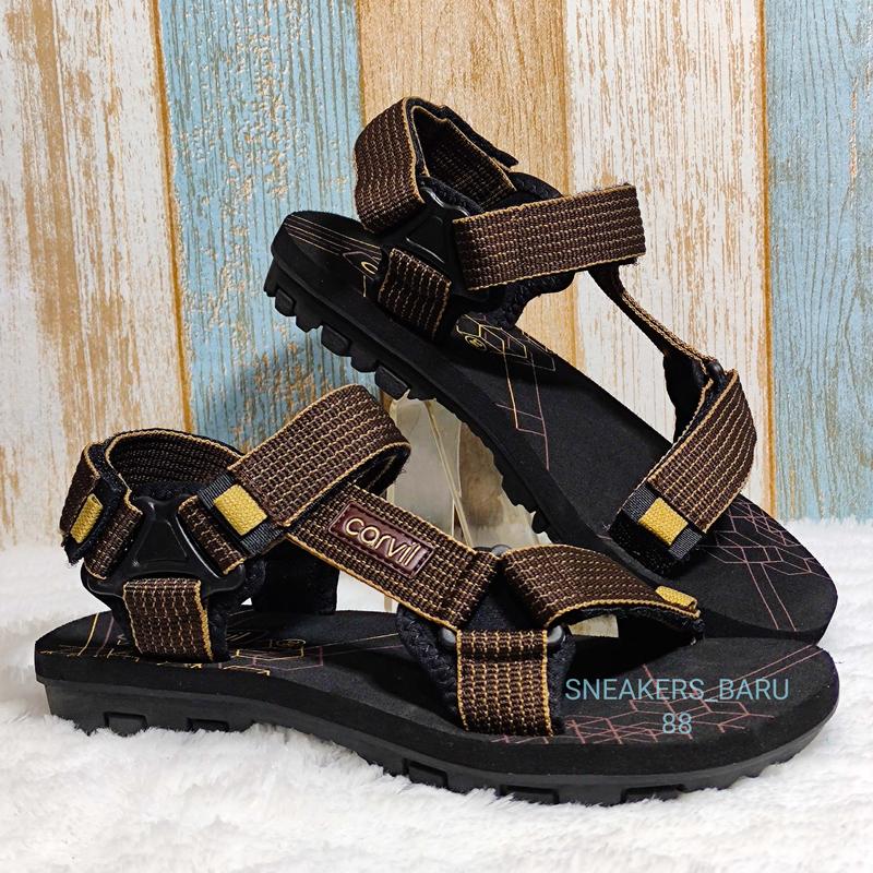 sandal gunung carvil model keren tapak karet tali kuat cook untuk dipakai pria dan wanita 4