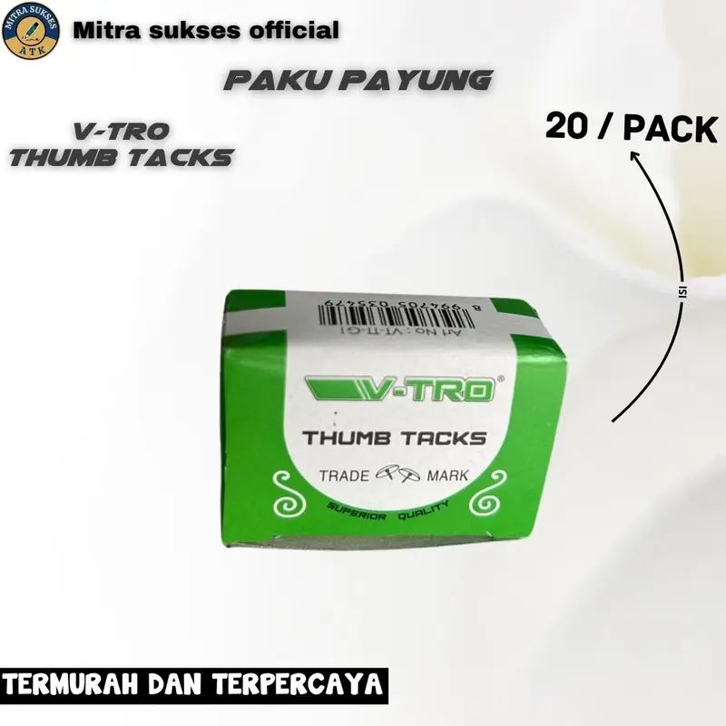 PAKU PAYUNG PINES V-TRO STARK 1 BOX ISI 10 PACK Stationery 1