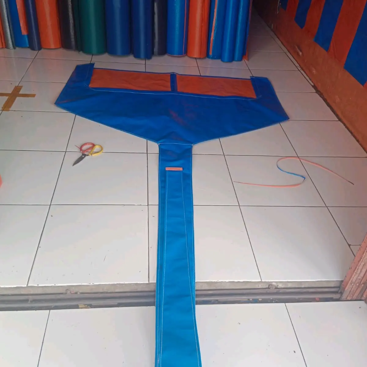 terpal cuci ac/cover cuci ac/ terpal cuci ac split bahan ok banget