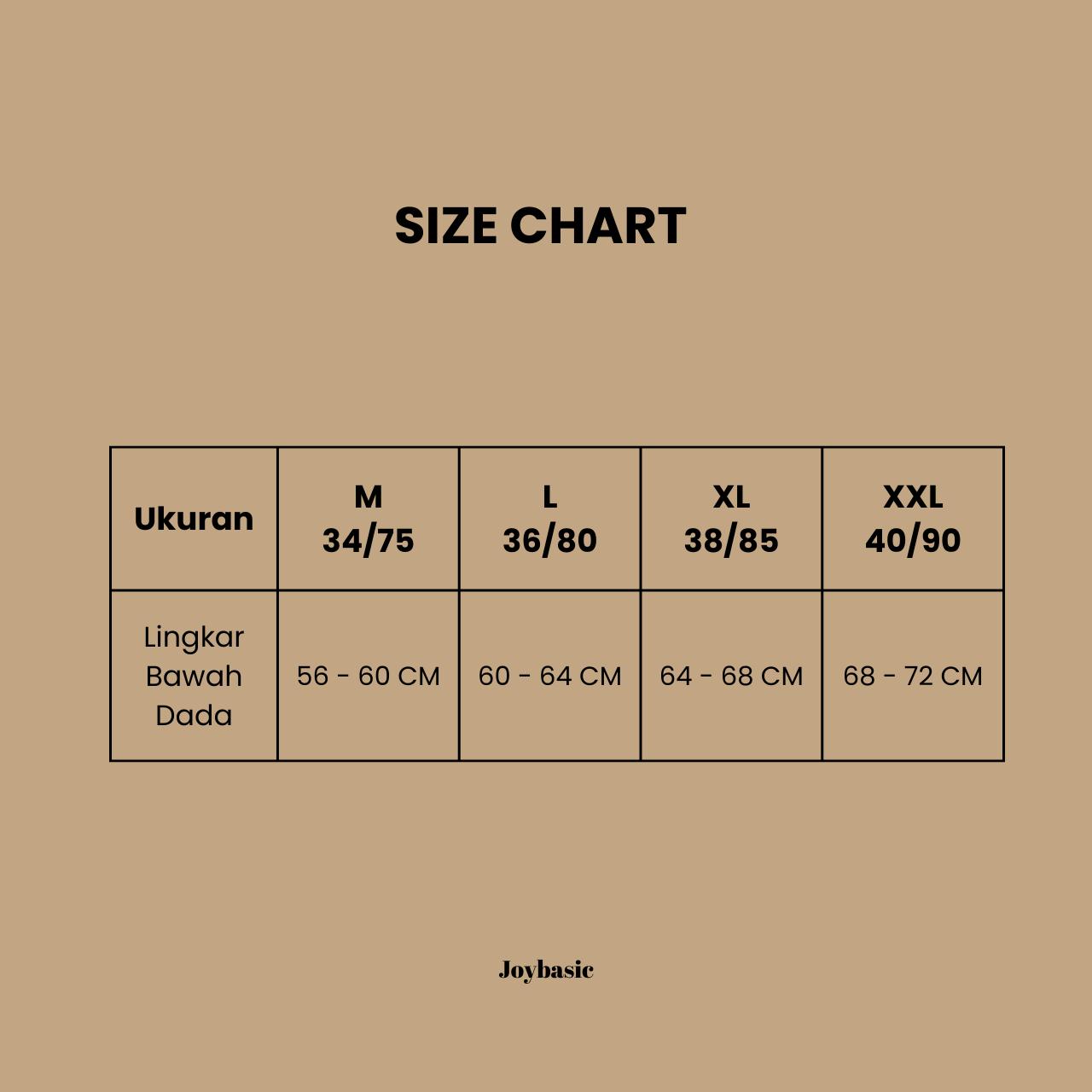 Joybasic Push up Bra Seamless Super Nyaman