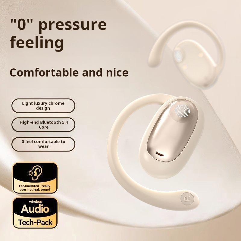 Tai Nghe Thể Thao Bluetooth Không Dây Mở Tai Burmester, Chính Hãng Mới, Thiết Kế Móc Tai, Thời Lượng Chơi Mở Rộng, Tương Thích Thông Dụng Với Điện Thoại Thông Minh 0
