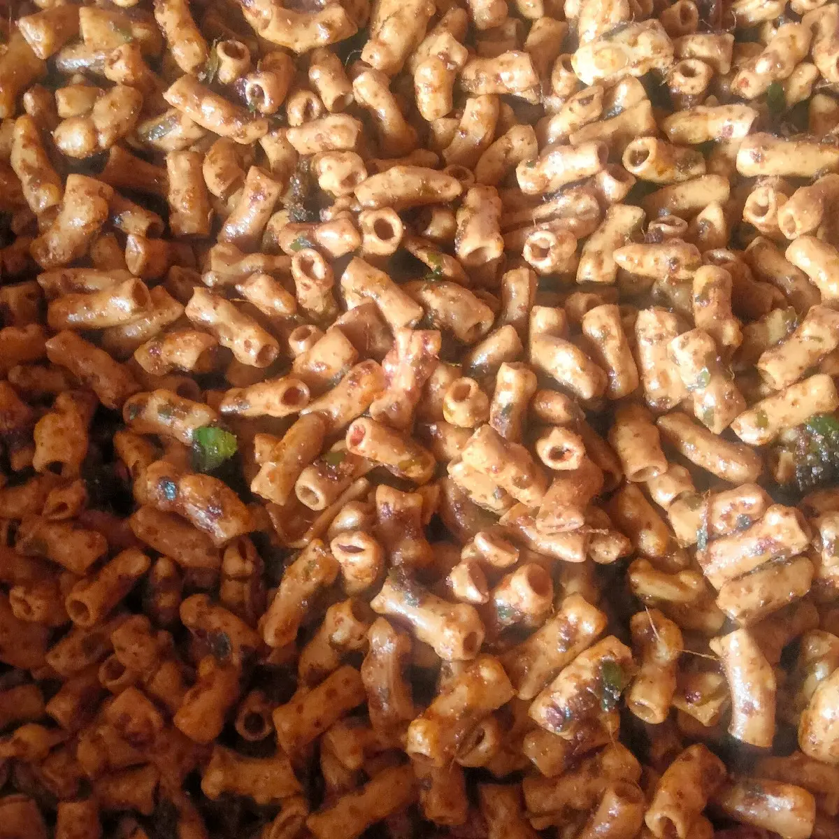 Makaroni Bantet Original Pedas Daun Jeruk Jagung Manis (10 Lembar) - Snack, Food Camilan Kering Cemilan Makanan Asin