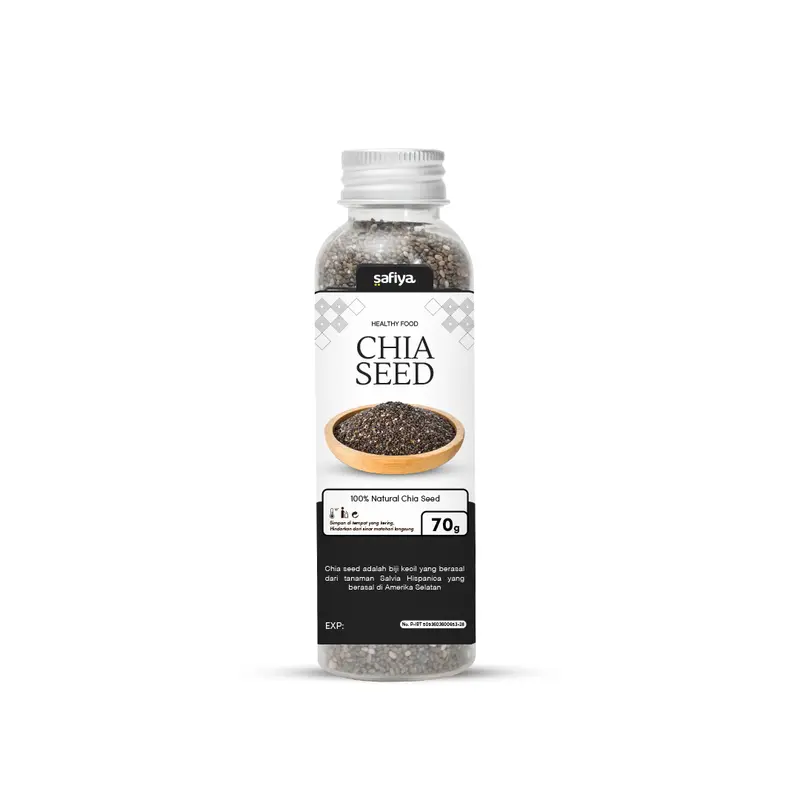 Safiya Paket 4in1 Cuka Apel 500 ml + Sari Lemon 500 ml + Chiaseed 70 Gr + Garam Himalaya 110 Gr 6