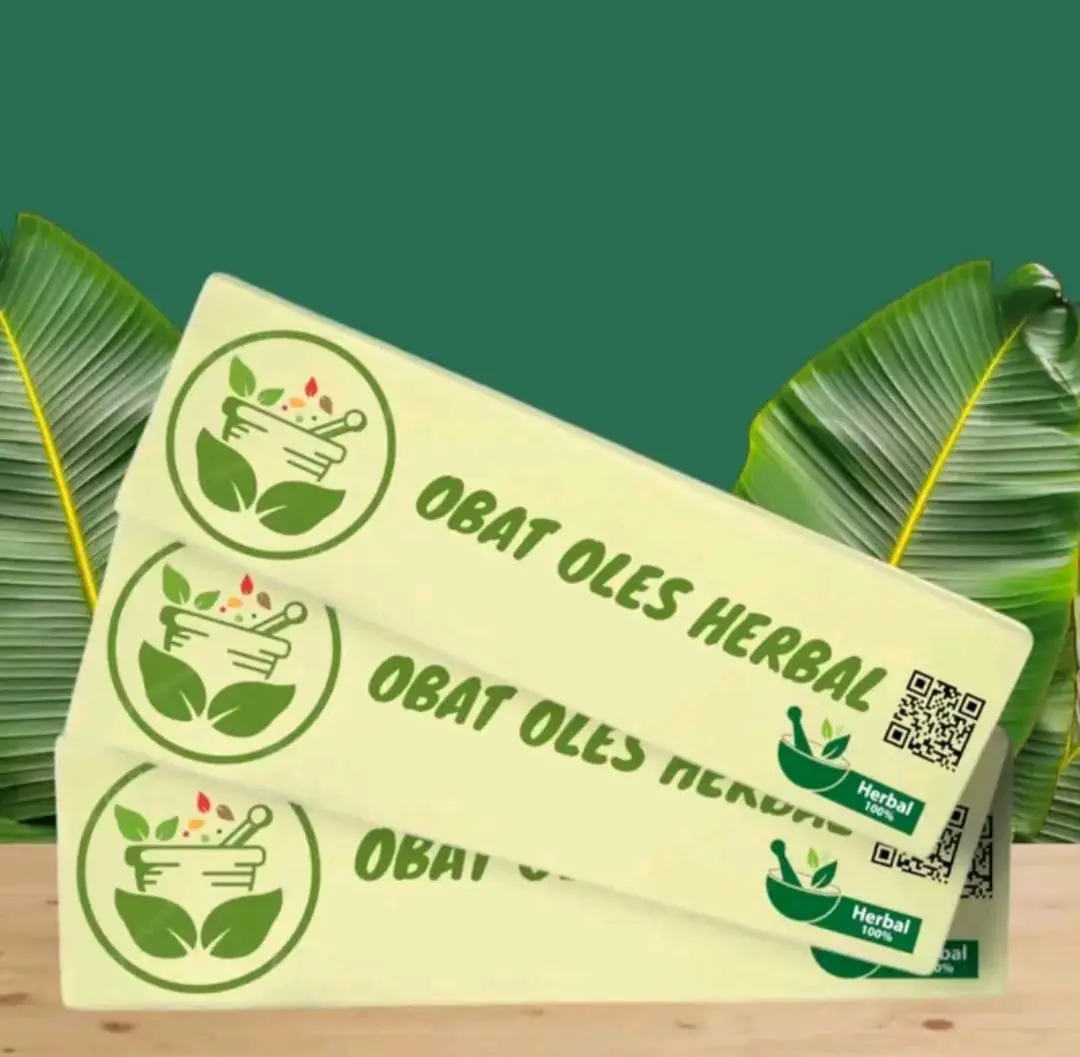 (PAKET 3 PCS) OBAT OLES HERBAL ANTI BAKTERI GATAL TUBUH & BERJERAWAT WAJAH