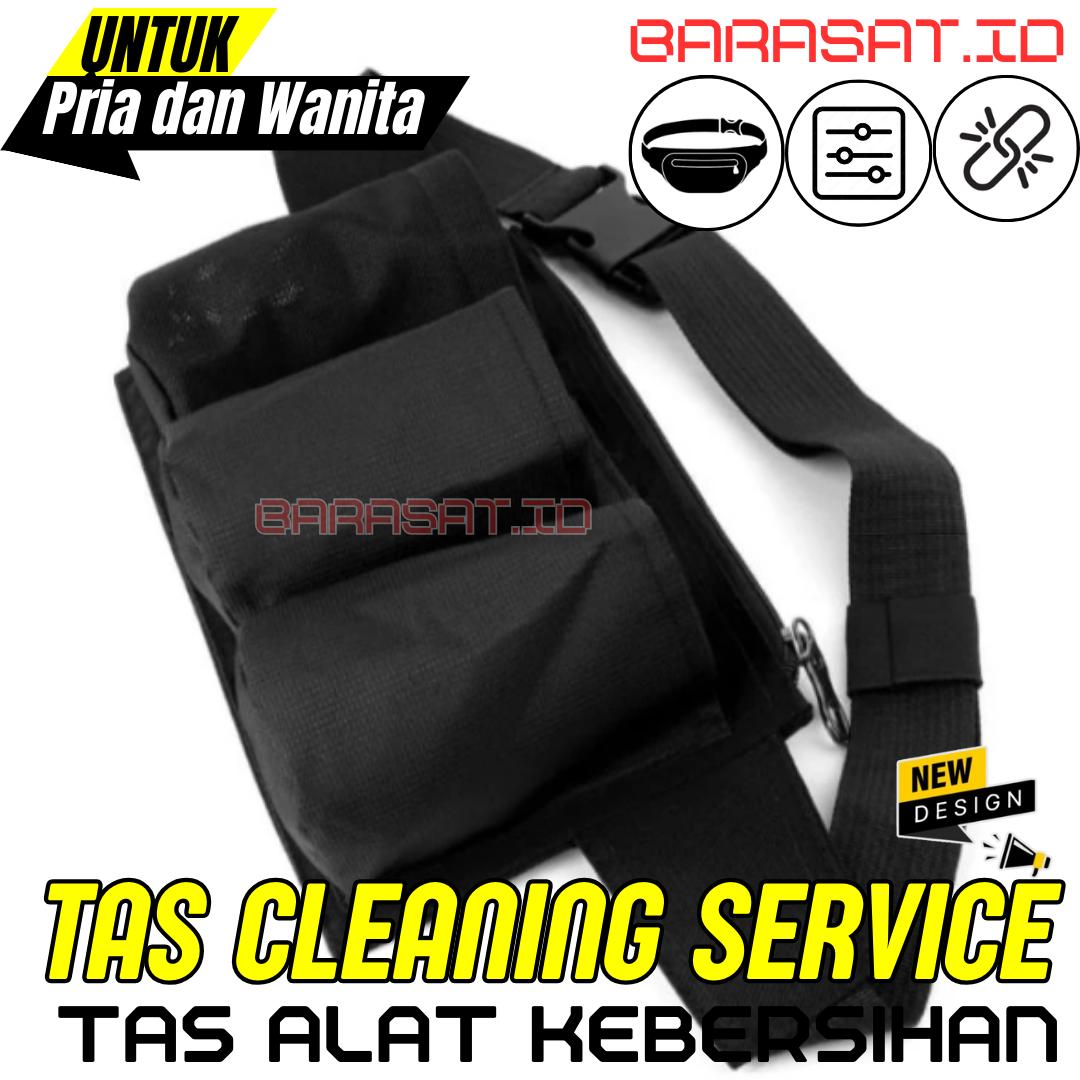 Caddy Bag Cleaning Service Tas PInggang Sabuk Tempat Kantong Alat Kebersihan