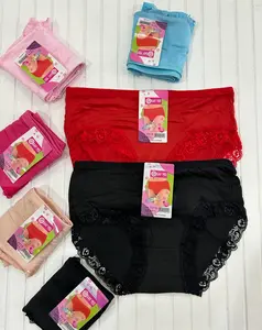 OBRAL MURAH 3PCS-6PCS CELANA DALAM  WANITA DEWASA MOTIF RENDA FULL KATUN - DALAMAN WANITA KEKINIAN CD WANITA NYAMAN LEMBUT MOTIF POLOS Pendek