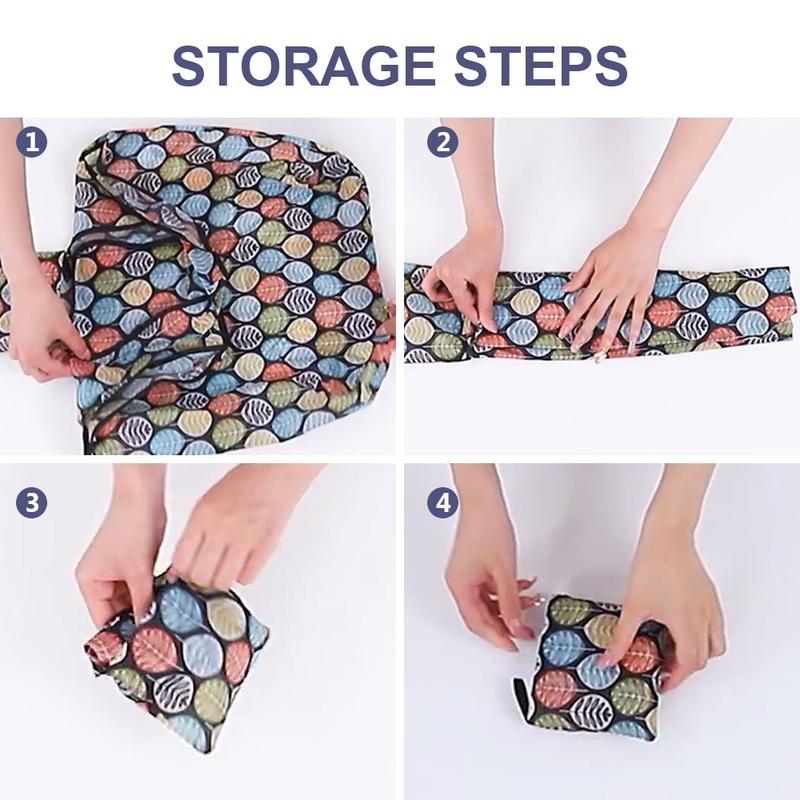 Product Introduction of Túi Mua Sắm Gấp Gọn, Cỡ Lớn, Có Thể Tái Sử Dụng, Thân Thiện Với Môi Trường, Có Thể Giặt Được, Thiết Kế Đơn Giản, Tiết Kiệm Trái Đất, Thích Hợp Đi Du Lịch, Túi Tote, Túi Tái Chế Có Thể Tái Sử Dụng, Túi Hàng tạp Hóa Có Thể Gập Lại 25