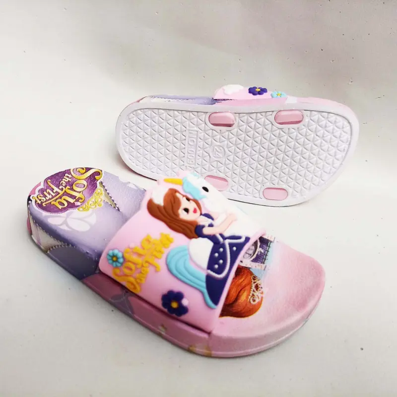 Sandal Selop Anak Perempuan Karakter Sofia Bahan Karet Jelly - Fashion Anak Perempuan - Import Kaki 4