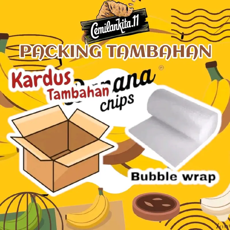 KERIPIK PISANG LUMER BANANA CHIPS 500ML berat 170 gram Coklat Snack Kripik 2