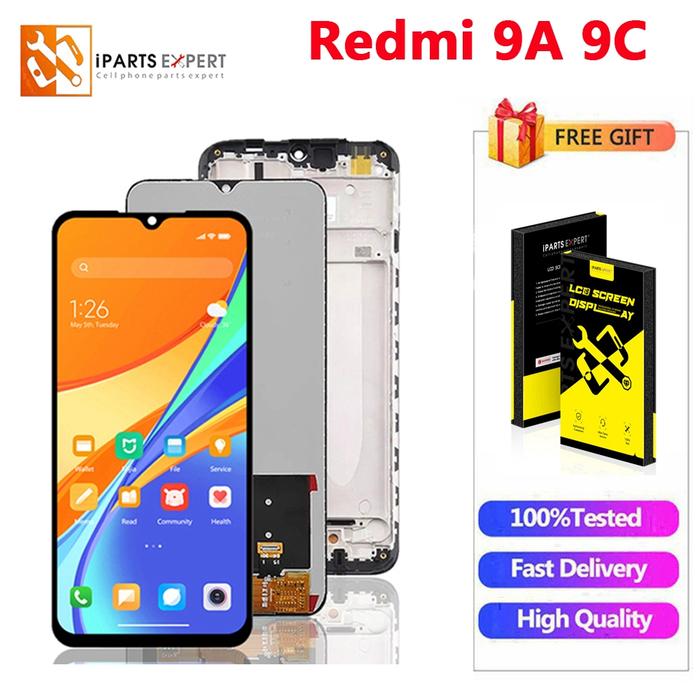 Gambar IPARTSEXPERT Original LCD HP For Xiaomi Redmi 9A 9C Original Full Set Touch Screen Set Layar Sentuh Untuk HP Xiaomi Redmi 9A 9C Original Set Layar - Redmi 9A 9C, AAA No Frame dari IPARTSEXPERT Store Kab. Tangerang Tokopedia