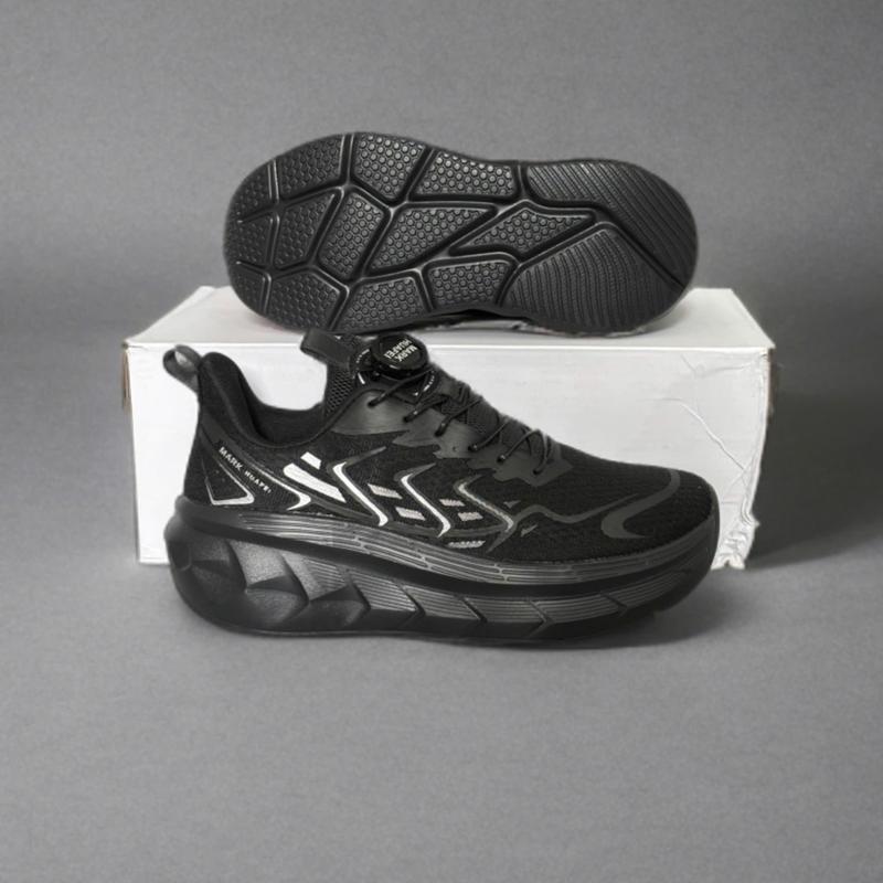  Giày Thể Thao Nam Nữ Chạy Bộ Aerobic Đế Nhẹ SS-8803 Đen Full Sneaker Sport Tập Thể Dục Tập Chạy Bộ 