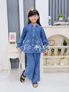 Stelan Jeans Anak Perempuan Terbaru Usia 3 Sampai 12 Tahun Fashion Baju Celana