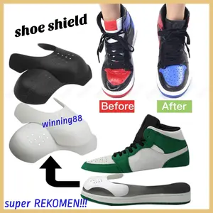 SEPASANG SHOE SHIELD ANTI SNEAKERS TERTEKUK PELINDUNG SEPATU SNEAKERS AKSESORIS SEPATU SNEAKERS INSOLE SEPATU PRIA