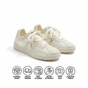 Sneakers Empuk Ringan Bahan Mesh Jaring Anti Gerah Fashion Sport