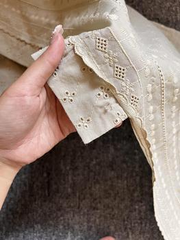 Product Review of MISTYVORI | Aziza Tunik Bordir Model Panjang Kancing Simple Muslim Wanita Atasan Dress Katun Variasi from A**✿ 3