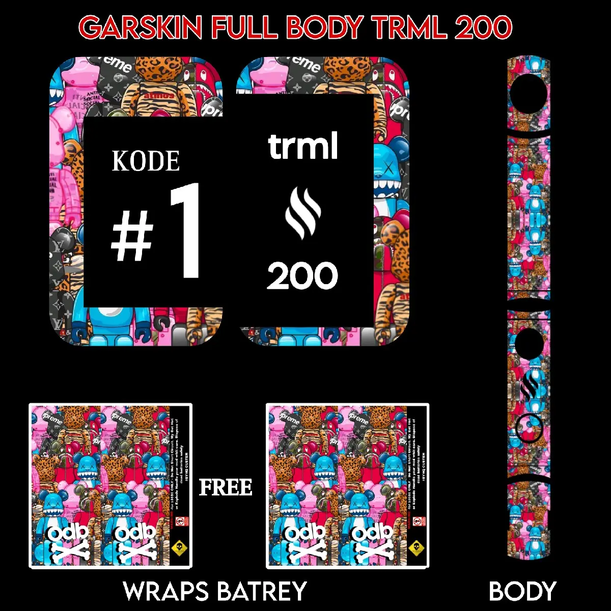 Stiker inner tmrl 200 full body