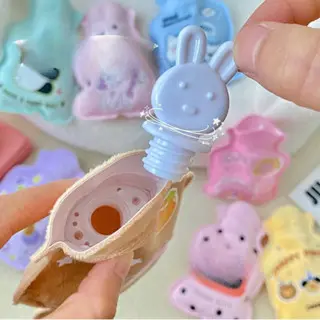 [randomstuff] Pouch Air Panas 150ml Motif Kartun Print Sablon Kompress Hot Water Little Pony Capybara Panda Kitten Compress Bag Anti Bocor Unik Berkualitas Kantong Air Panas Penghangat Badan Colorful Aesthetic 4