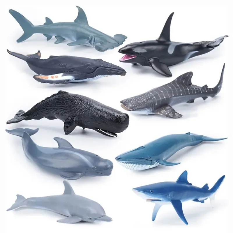 Mô Phỏng Động Vật Biển, Cá Mập Shark Cachalot, Tượng Người Cá PVC, Đồ Chơi Giáo Dục, Cá Voi, Hammerhead, Mô Hình Hành Động Đại Dương, Quà Tặng, Đồ Chơi 0