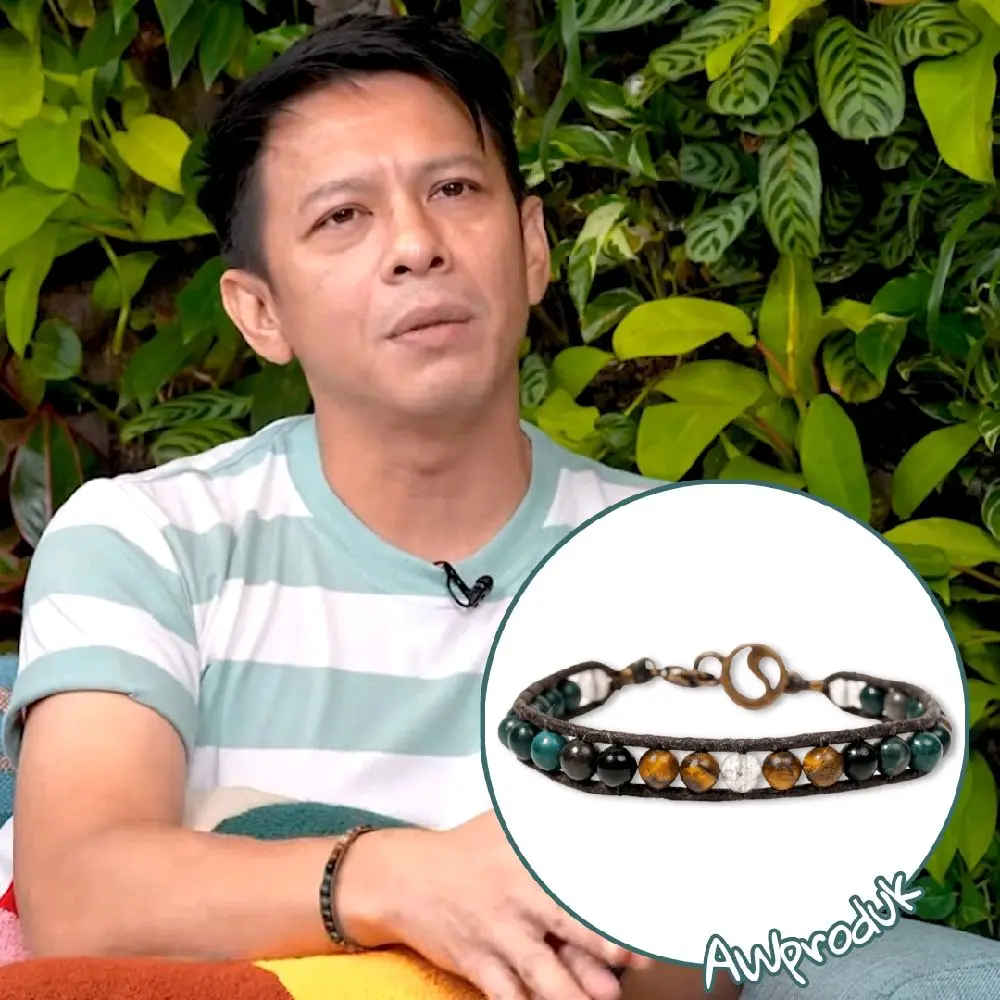 Gelang Performance Energy AW Batu Biofir Bloods untuk Meningkatkan Energi Tubuh - Black