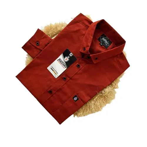 Kemeja Polos Pria Slimfit Lengan Panjang Bahan Katun Sigaret Premium Lembut Nyaman Simple Casual 6