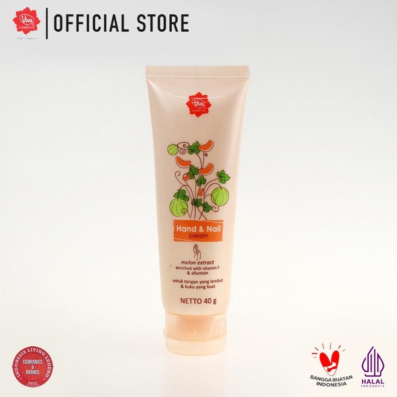 Viva Hand & Nail Cream with Vit F, Melon Extract & Allantoin - 40 gr 2